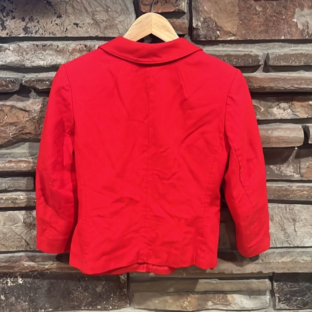 Vintage Pendleton Red Wool Two Button Blazer Jack… - image 5